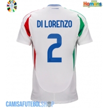 Camisa de time de futebol Itália Giovanni Di Lorenzo #2 Replicas 2º Equipamento Europeu 2024 Manga Curta